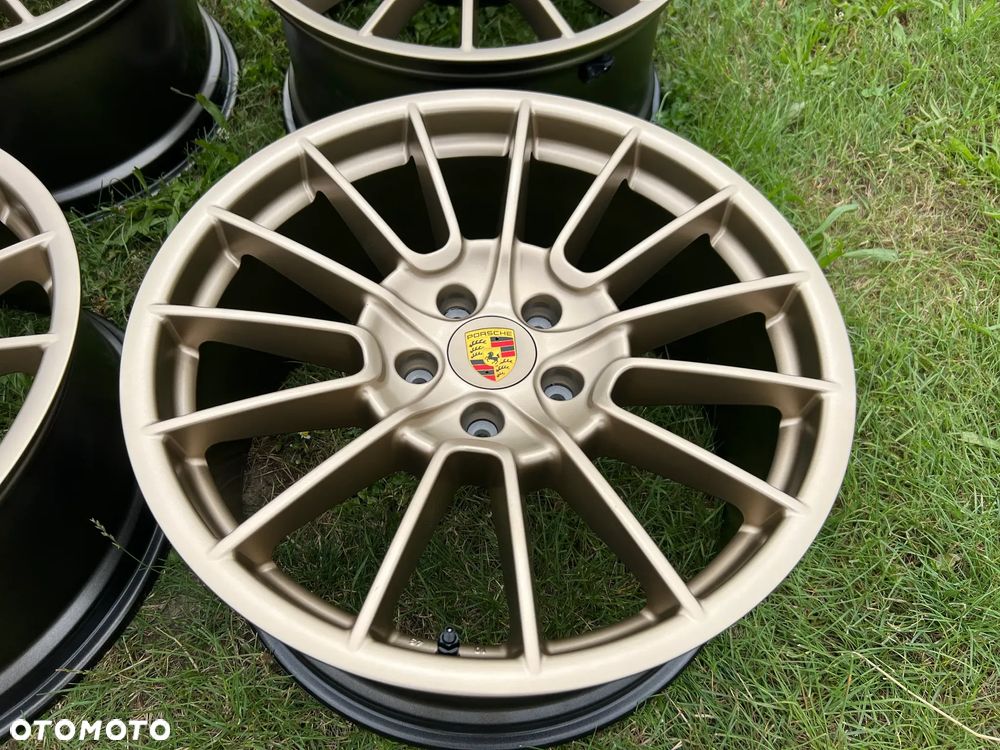 oryginalne Felgi Porsche Cayenne GT GTS Coupe 21'' Gold Edytion - 11