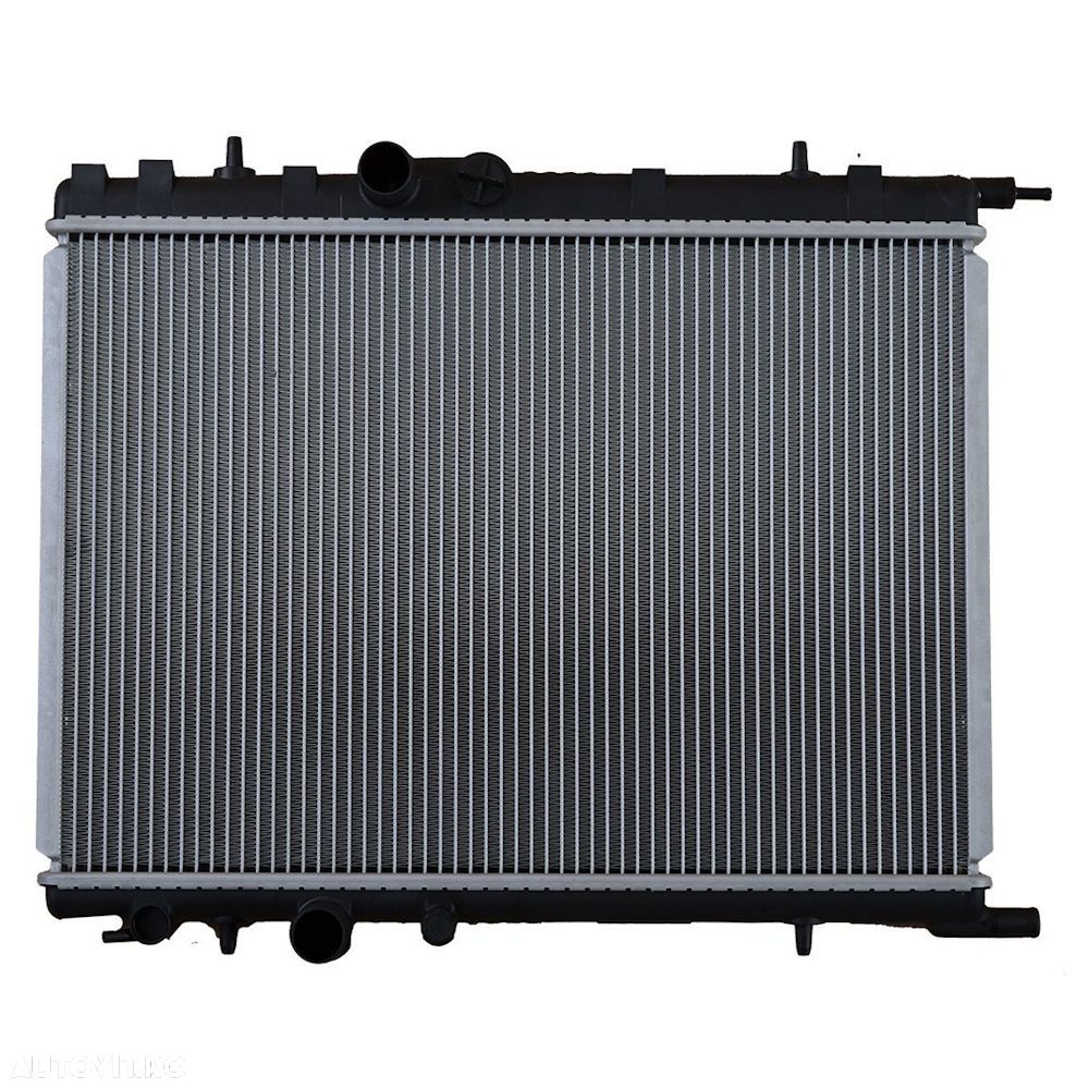 Radiator racire Citroen C4 (La/Lc), 09.2004-2010 Motor 1,4 66kw Cv Manuala/Automata, Peugeot 307 (3_), 10.2003-07.2007 Motor 1,4 65kw Cv Manuala Benzina, tip climatizare Cu/fara AC, dimensiune 556x380x22mm - 1