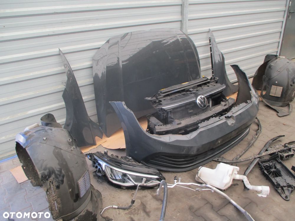 VW GOLF 8 VIII KOMPLETNY PRZÓD MASKA ZDERZAK LAMPA BŁOTNIK PAS PRZEDNI LC7Q - 2