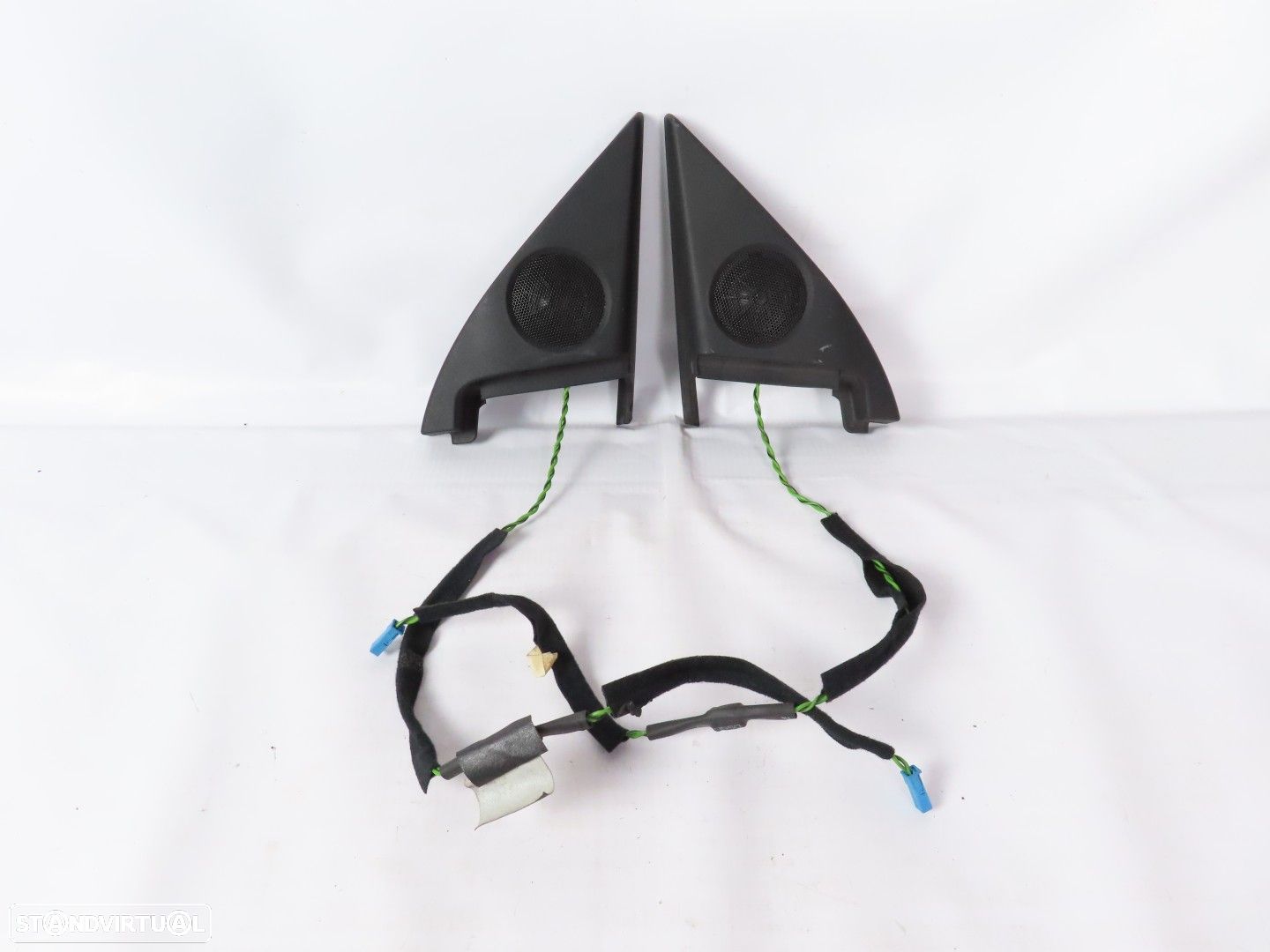 Conjunto de Resguardos + Tweeters das Portas Frente Seminovo/ Original BMW 6 (E6... - 1