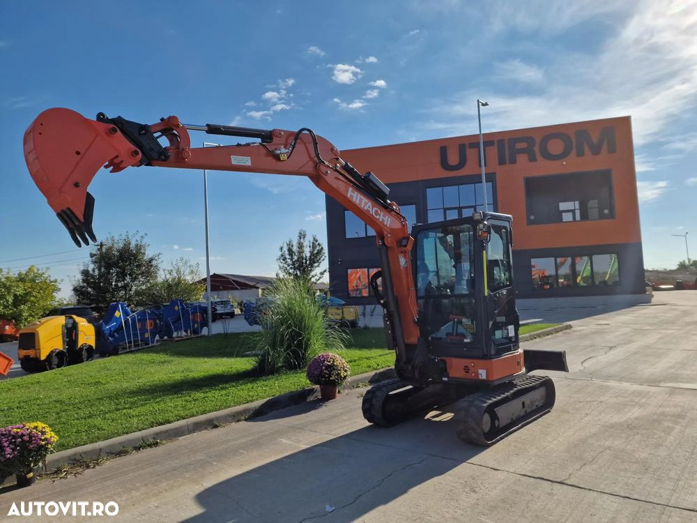 Hitachi ZX33U-6, Masa operationala 3,7t, 2023/10, 1.040h, CUPLA RAPIDA HIDRAULICA, cupa ingusta NOUA, cupa lata NOUA, capa taluz NOUA, inst picon, Aer cond, Antifurt, Lama nivelare, senile 80% ok, Ad sapare 3,5m, posibilitate leasing 4 ani-PROMOTIE 37.900EUR - 20