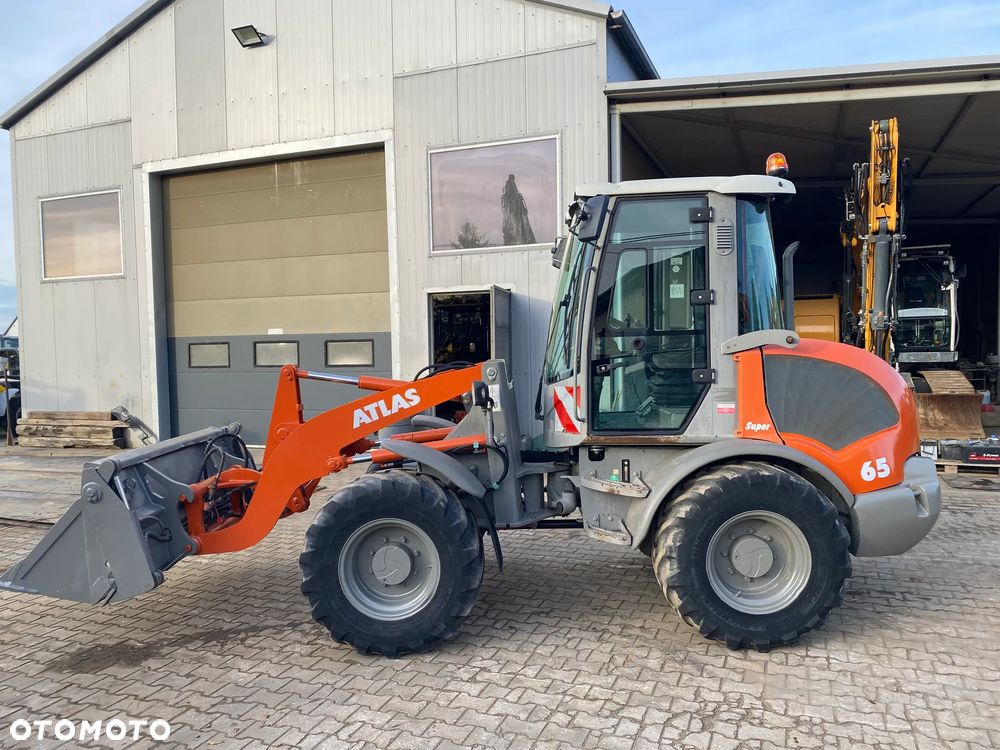 Atlas AR65 SUPER, 2013 ROK, ŁYŻKA OTWIERANA + WIDŁY, z NIEMIEC, - 9