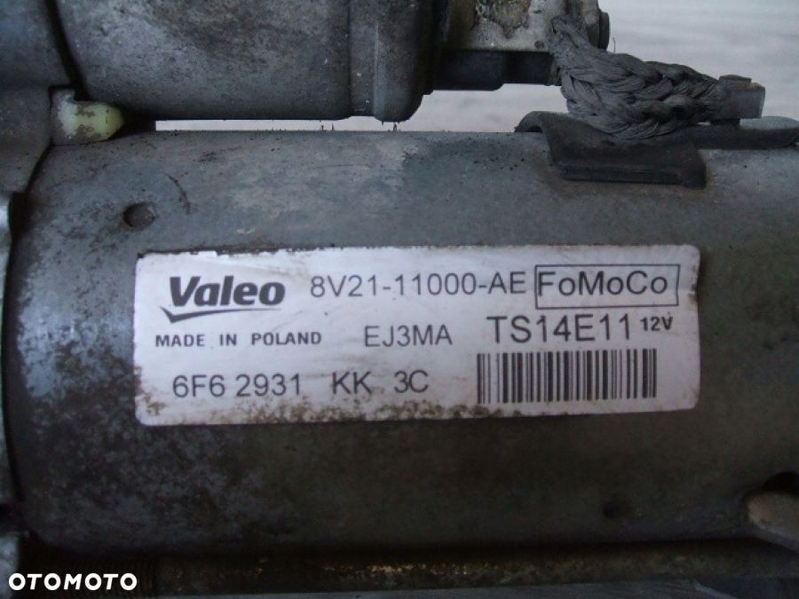 FORD COURIER MK2 1.5TDCI ROZRUSZNIK STARTER VALEO 8V21-11000-AE - 4