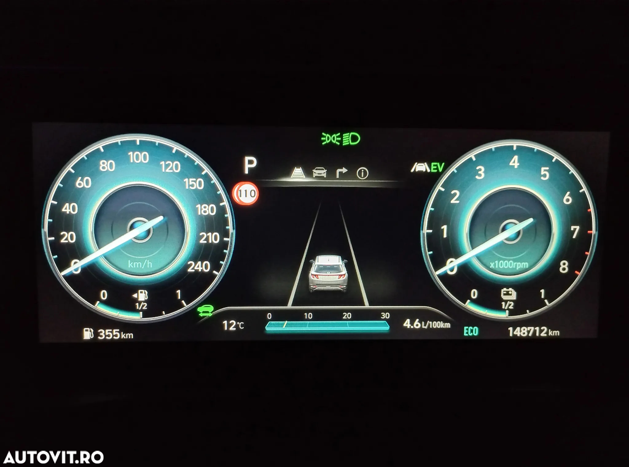 Hyundai Tucson HEV 1.6 l 230 CP 4WD 6AT Luxury - 28