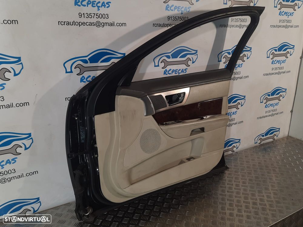 PORTA PORTAS FRENTE FRONTAL DIREITA JAGUAR XF I 1 MK1 X250 8X23F20124AB FECHO ELEVADOR MOTOR PUXADOR VIDRO RETROVISOR RETROVISORES - 13