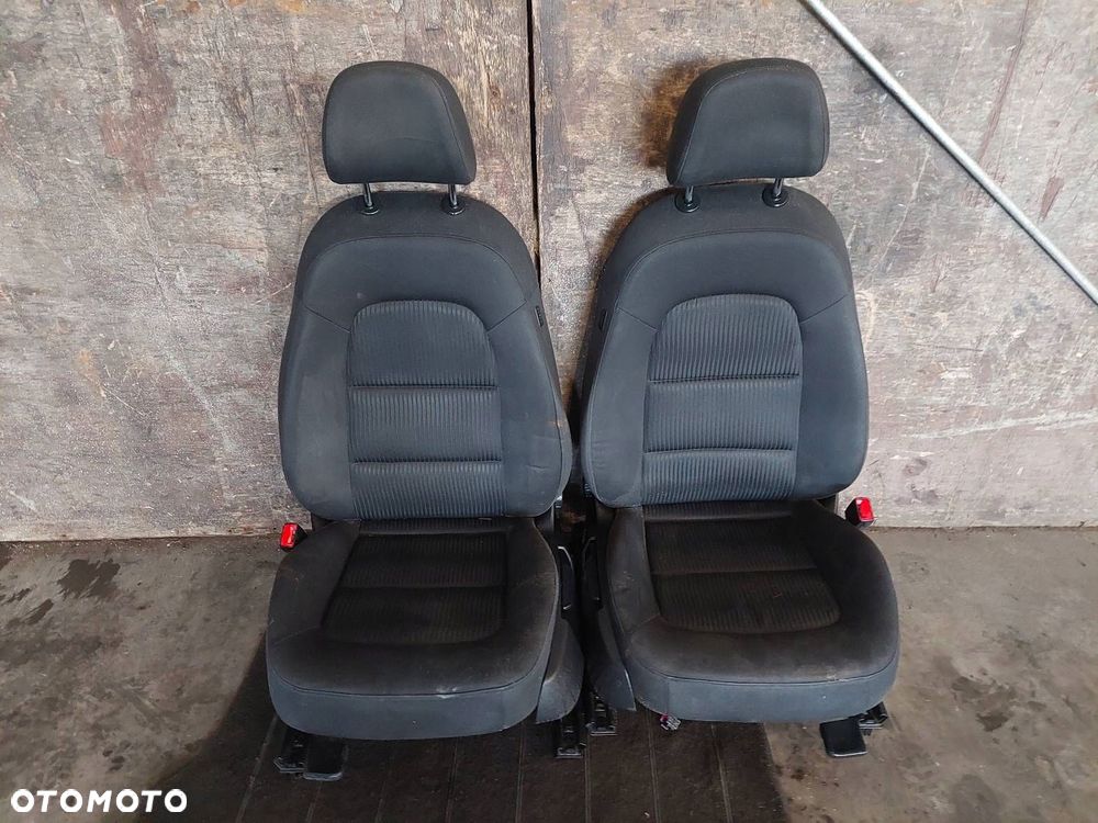 FOTELE KOMPLET LEWY PRAWY KANAPA TYŁ + BOCZKI AUDI A4 B8 SEDAN - 14