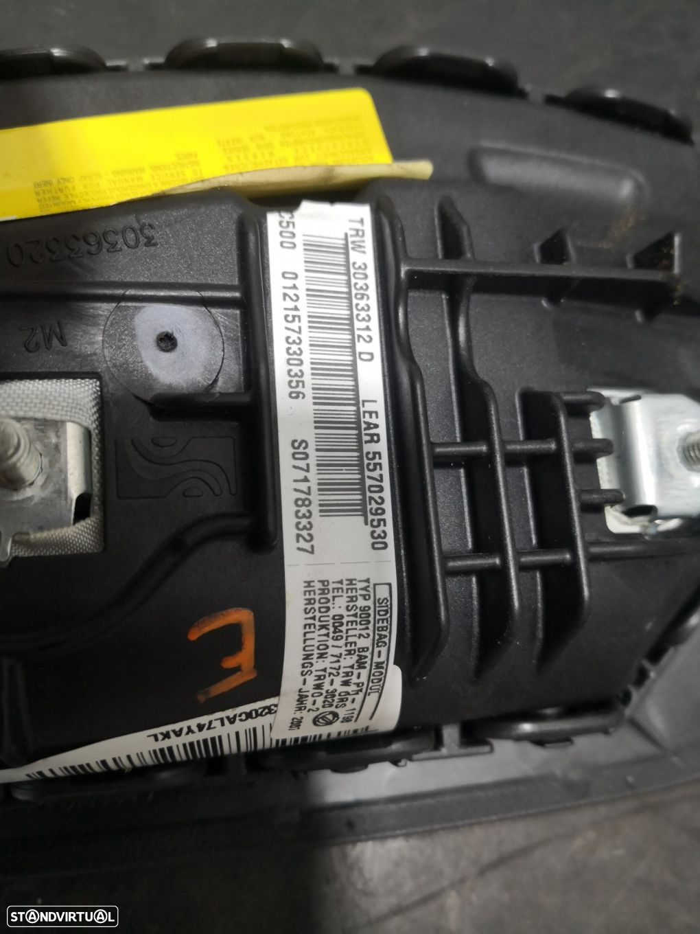 Airbag Banco Esq Fiat Grande Punto (199_) - 4
