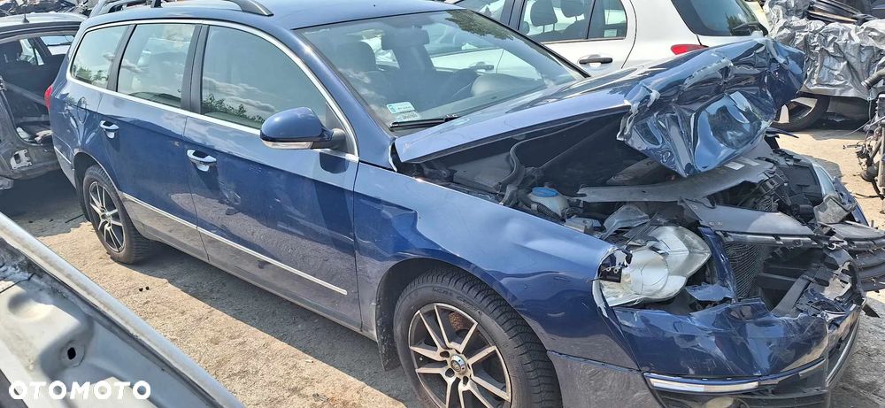 Volkswagen passat B6 LA5E kombi zderzak tył komplet - 5