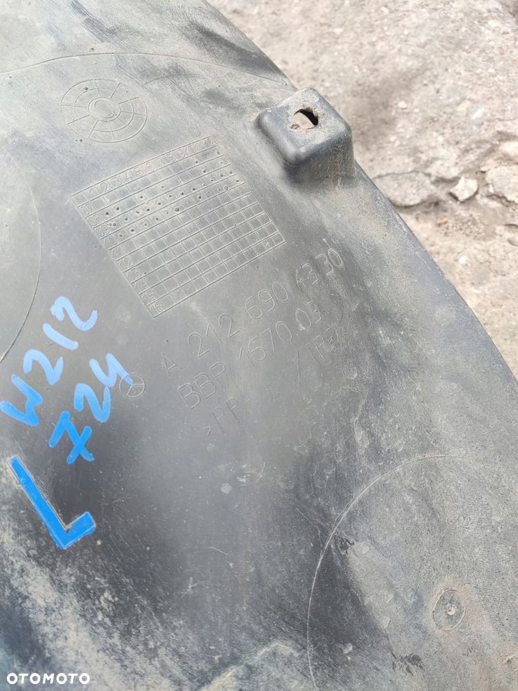 MERCEDES E W212 NADKOLE LEWE PRZEDNIE KOMPLETNE A2126904330 A2126903030 - 5