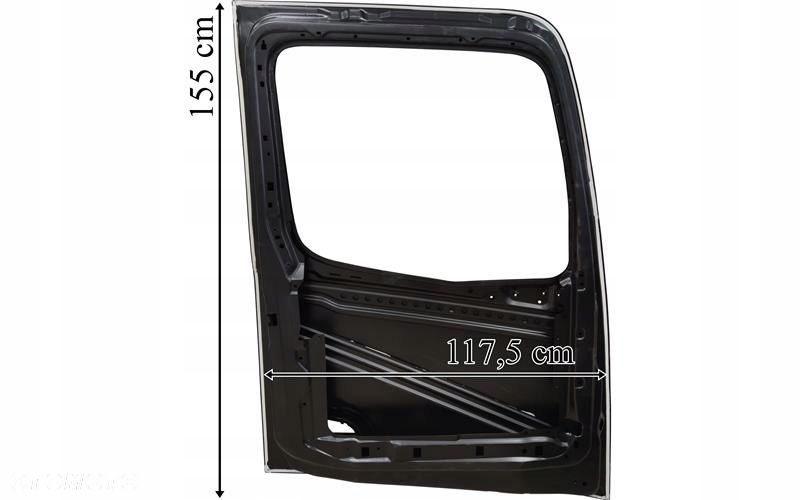 mercedes actros mp4 big - giga space drzwi lewe 9607225010 - 2