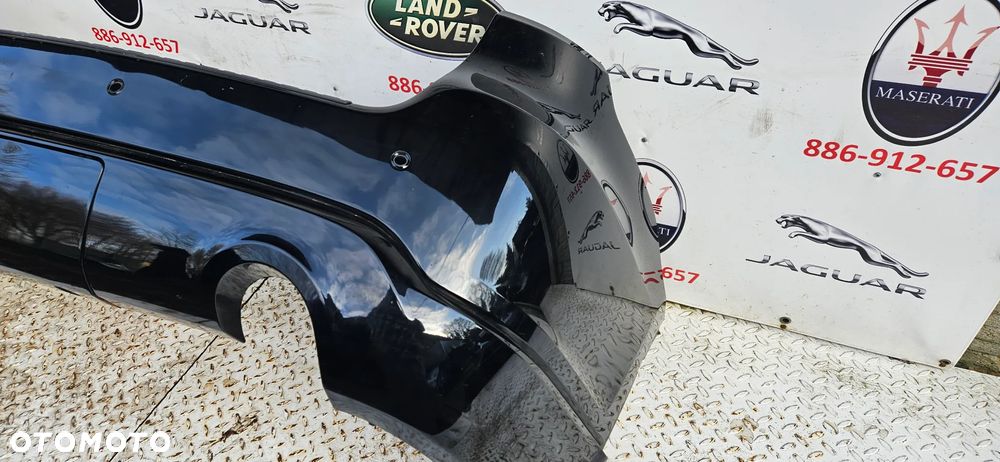 Dodge Durango III LIFT 2017- GT Kompletny zderzak tył pod 4x PDC oraz zaślepka na hak ZDERZAK POD 2 RURY kolor PXJ CZARNY  wersja GT - 14