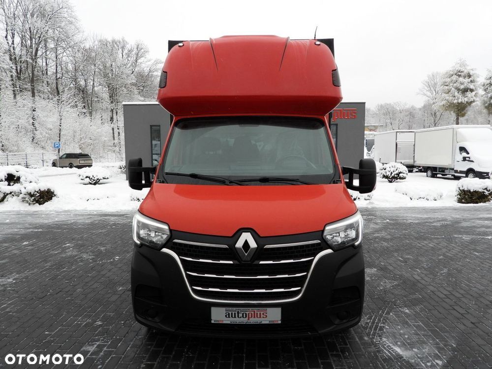 Renault MASTER PLANDEKA 10 PALET WEBASTO TEMPOMAT LEDY PNEUMATYKA KLIMATYZACJA  165KM - 6