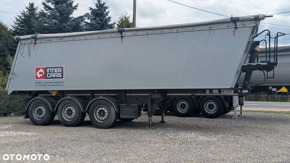 Feber Inter Cars 39m3 JAK NOWA!!! 2024r naczepa wywrotka schmitz wielton Bodex - 1