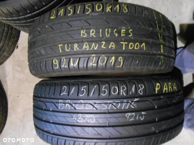 OPONY 215/50r18 Bridgestone Turanza T001 DOT 4320 /  2019 7.7MM - 1