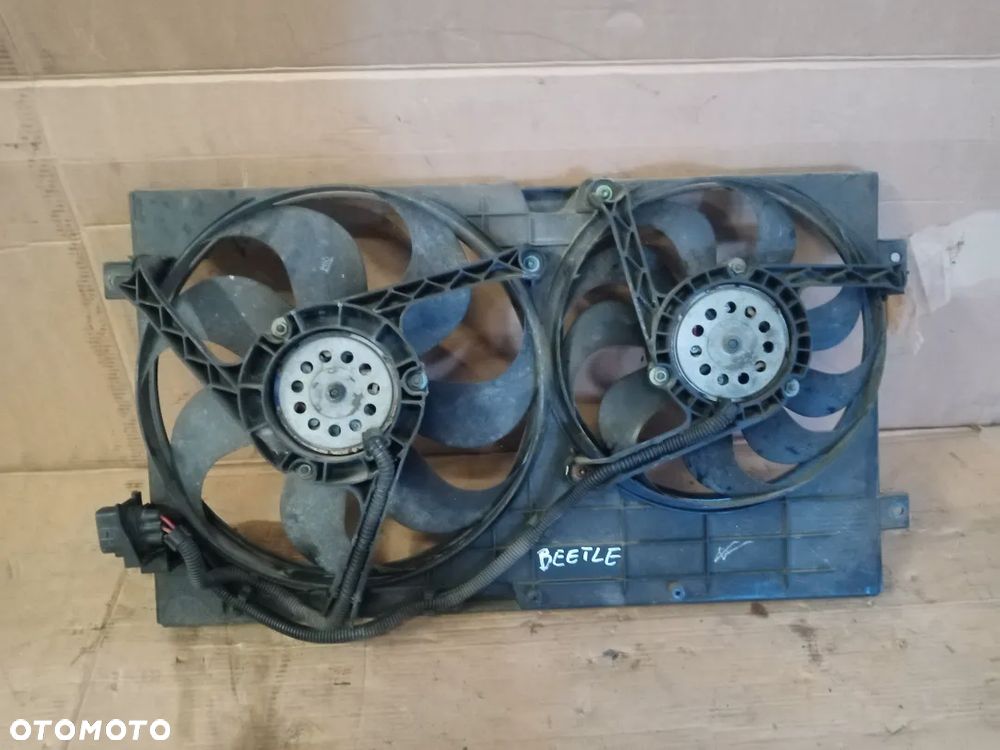 Wentylator chłodnicy wentylatory VW New Beetle 1C0121207D - 1