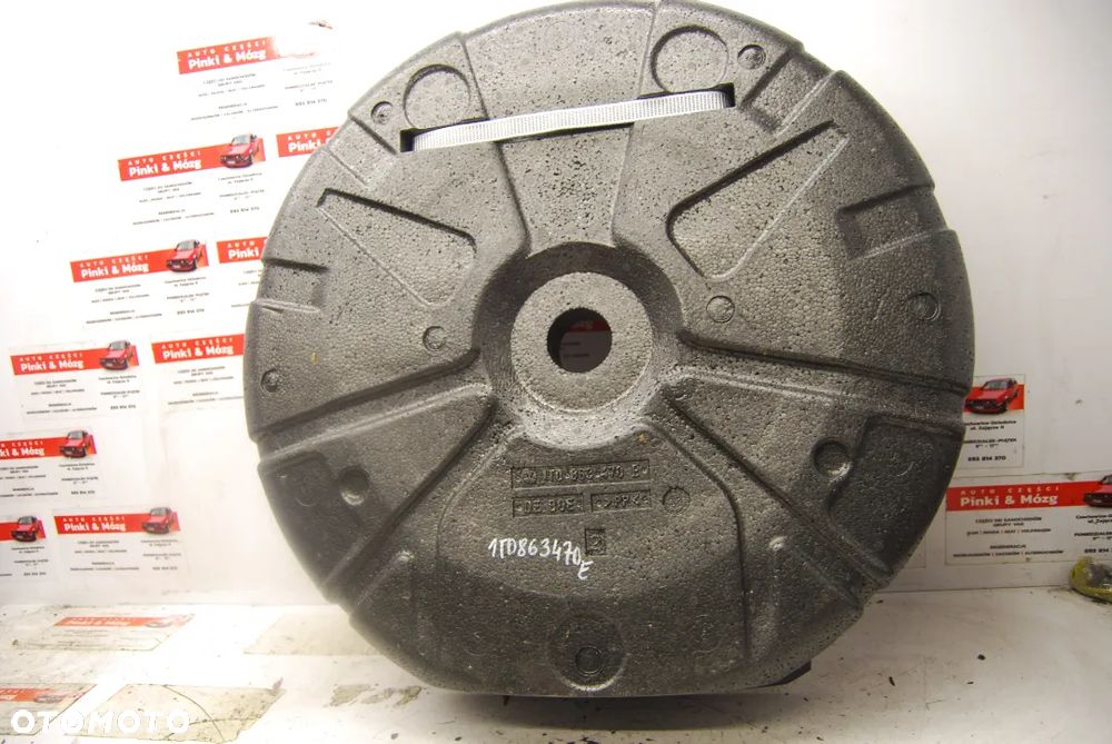 WKŁAD KOŁA ZAPASOWEGO 1T0863470E VW TOURAN I - 2