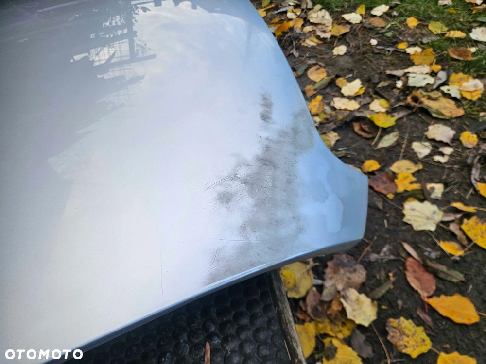 Maska Pokrywa Silnika Przód Przednia Srebrna LY7W Wyciszenie Rygiel AUDI A6 C6 Wyciszenie Maski - 29