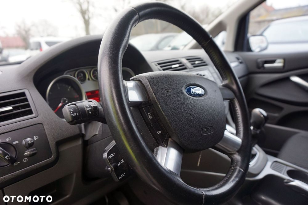 KIEROWNICA SKÓRZANA SKÓRA C-MAX I MK1 LIFT 3M51-3600-CJ3ZHE FORD 2006-2010 - 2