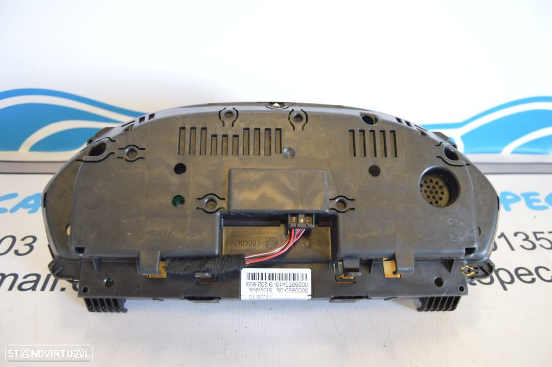 QUADRANTE KMS MOSTRADORES PAINEL INSTRUMENTOS 9232893 BMW SERIE 3 F30 F31 F20 F11 F32 F82 - 3