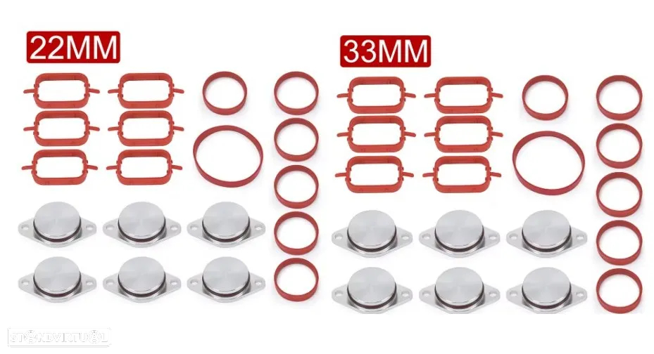 Kit remoção substituição borboletas coletor de admissão BMW N47, N57, M47, M57 - 3