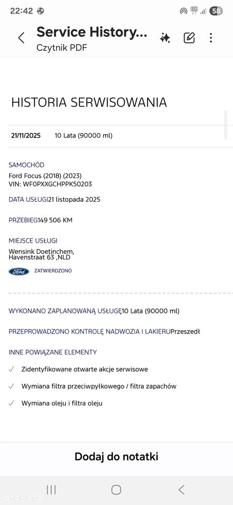 Ford Focus SW 1.0 EcoBoost Hybrid TITANIUM X - 40
