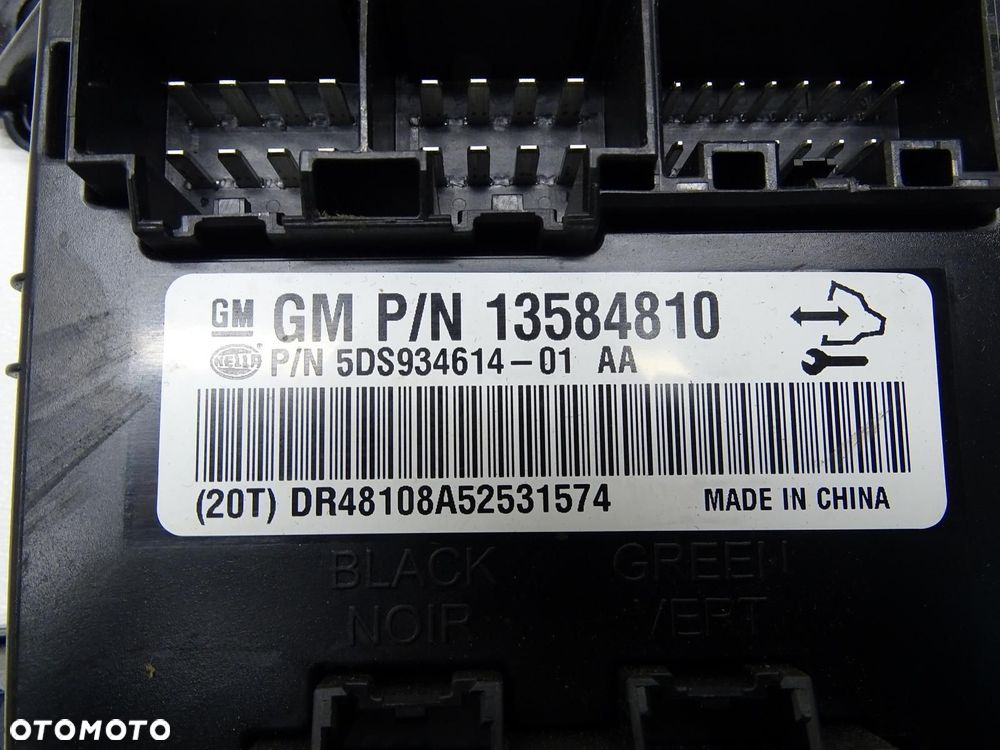 MODUŁ STEROWNIK FOTELA KIEROWCY 13584810 OPEL INSIGNIA A LIFT - 5