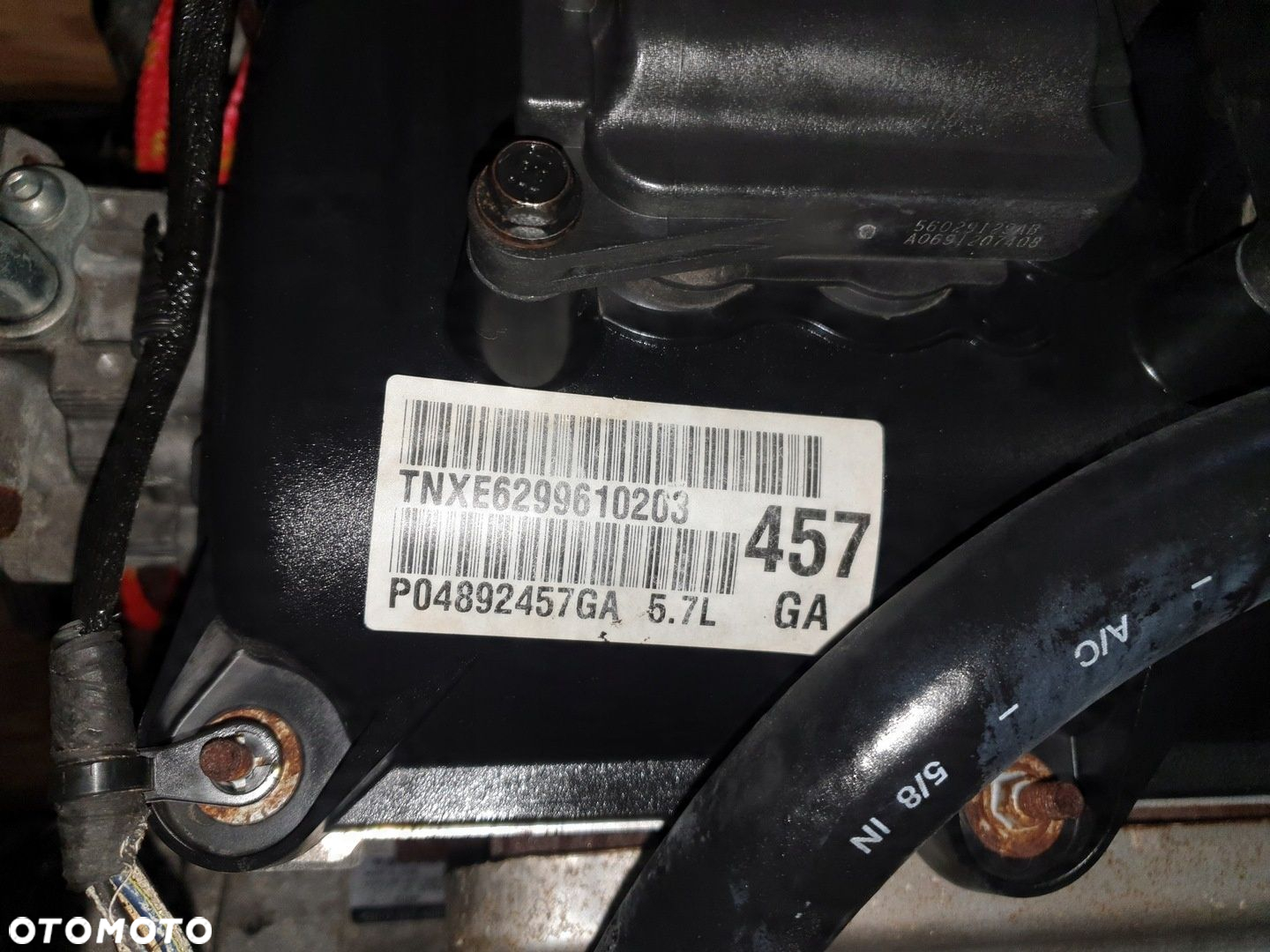 SILNIK CHRYSLER 300C 5.7 HEMI DURANGO ASPEN RAM - 7