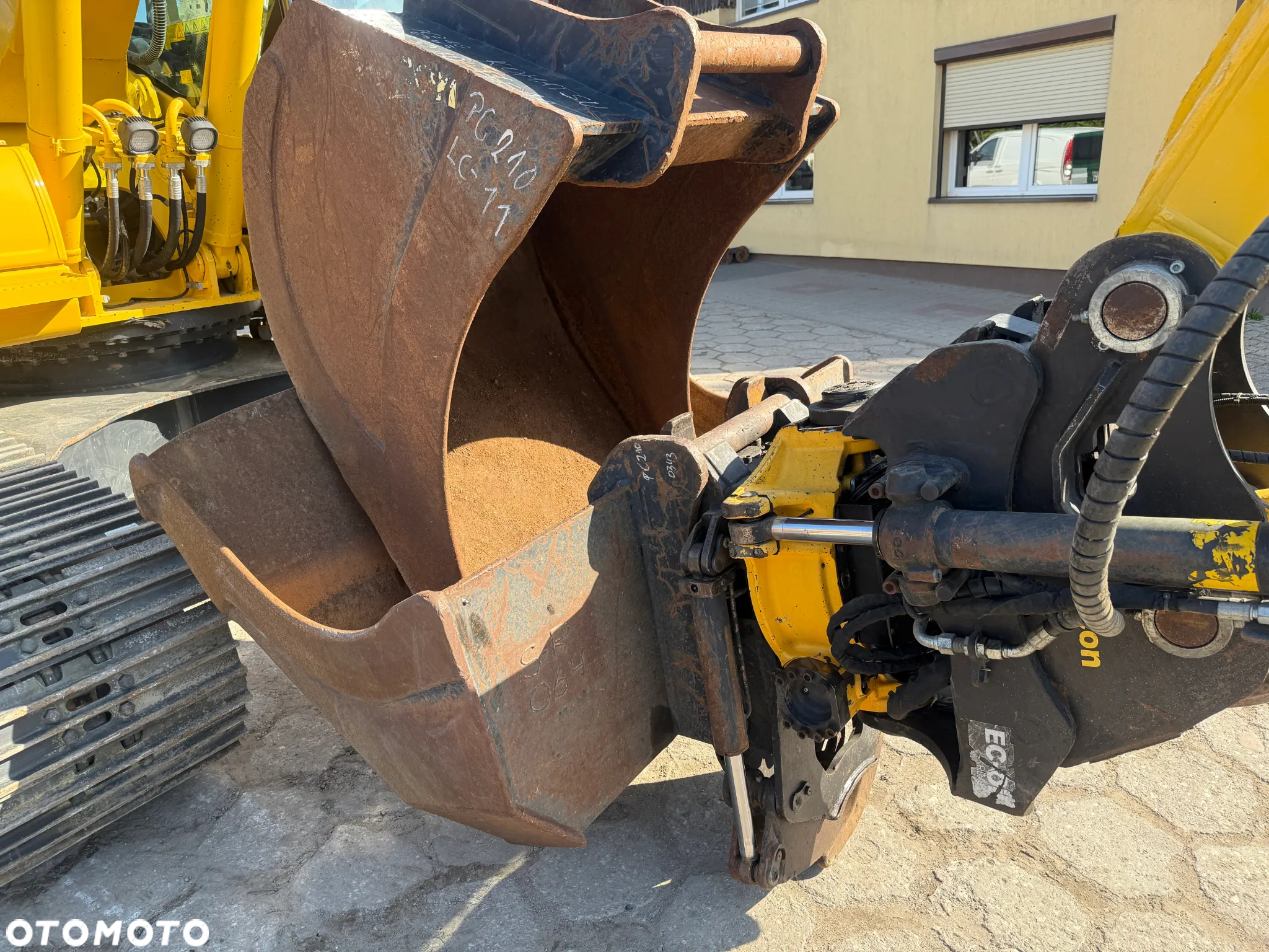 Komatsu koparka gąsienicowa PC210 PC210LC-11 głowica z szczypcami ENGCON 2 łyżki 3900h 2018 webasto centralne smarowanie - 8
