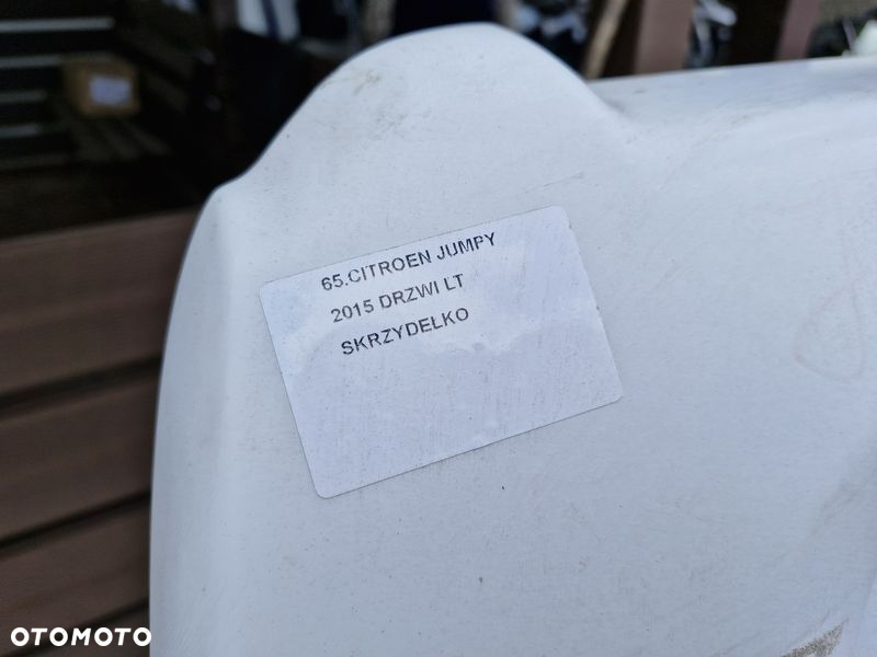 CITROEN JUMPY II 2 DRZWI LEWY TYŁ TYLNE SKRZYDEŁKO SKRZYDŁO - 2