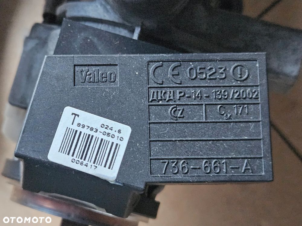 Toyota Avensis T25 stacyjka kluczyk - 2