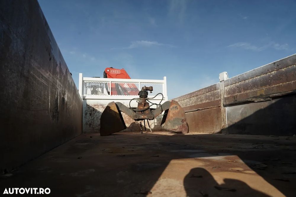 Renault KERAX 410 / 6x4 / BASCULĂ + HDS FASSI F150 / platformă hidroizolatoare / BORDMATIC / anvelope 100% / graifer - 20