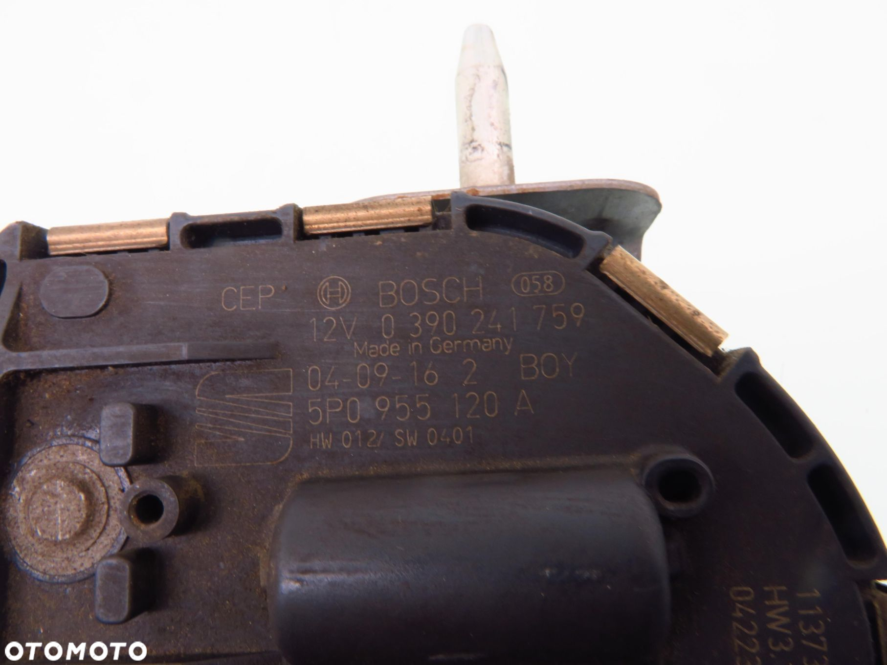 MECHANIZM WYCIERACZEK SEAT ALTEA 5P0955024C 0390241759 3397020646 - 6