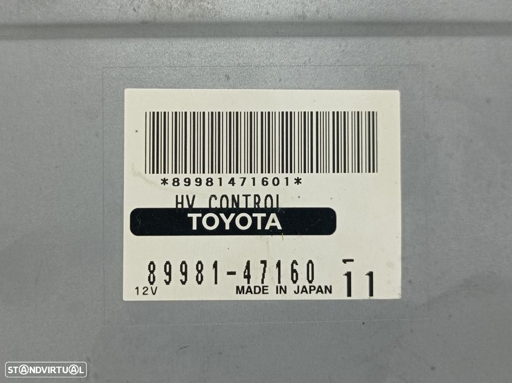 MODULO ELECTRONICO TOYOTA PRIUS FASTBACK 2006 -8998147160 - 4