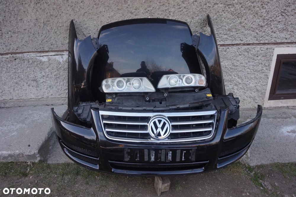 ZDERZAK MASKA BŁOTNIK KOMPLETNY PRZÓD VW TOUAREG - 1