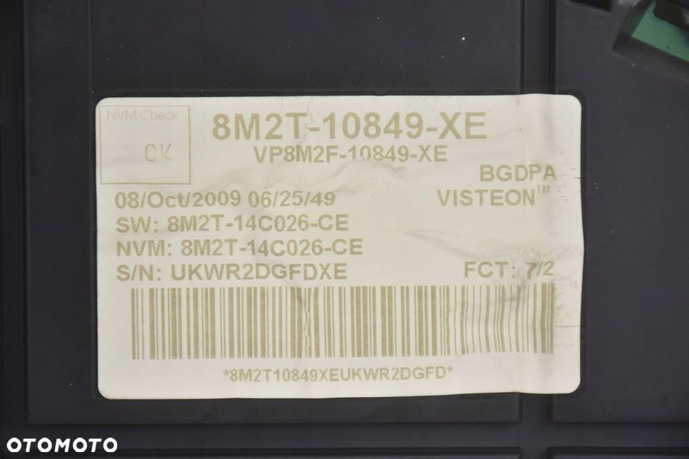 licznik ford * mondeo mk4 s-max mk1 galaxy mk3 uk 8m2t-10849-xe - 4