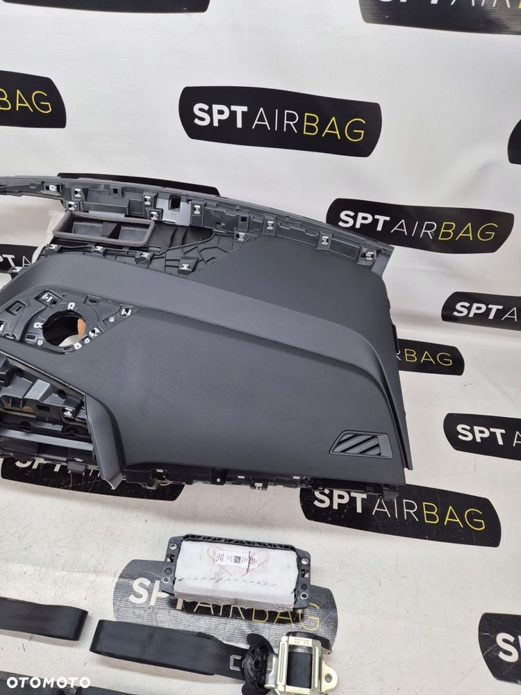 SEAT EL BORN DESKA ROZDZIELCZA KONSOLA KOKPIT PULPIT PODUSZKI AIRBAG AIR BAG PASY KIT SET - 4