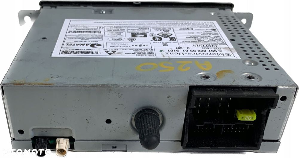 MERCEDES SPRINTER 907 910 2018- RADIO A9078200301 - 3