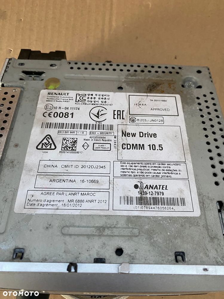 Radio nawigacja Renault Megane Scenic III 281159184R - 2