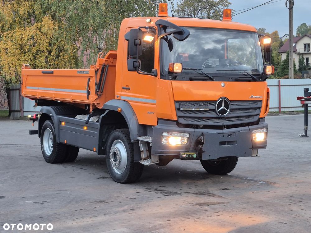 Mercedes-Benz ATEGO 16270 4X4  ZABUDOWA KIPPER MEILLER  / PIASKARKA / PŁUG