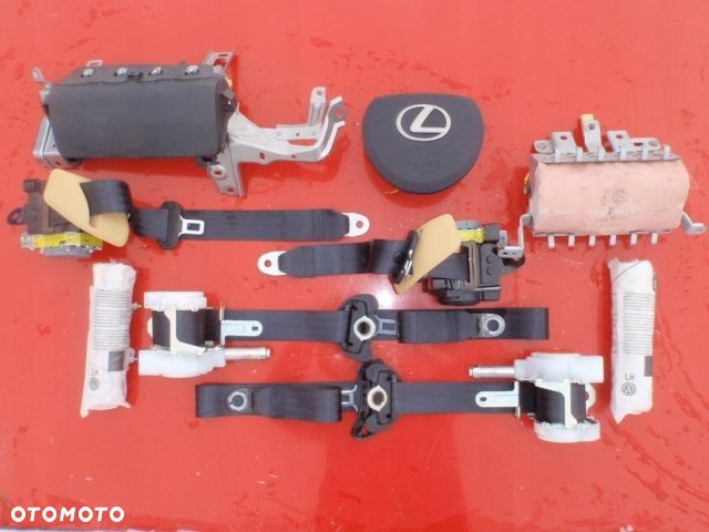 LEXUS RX LS GS CT AIRBAG PODUSZKA KURTYNA PAS PASY - 7