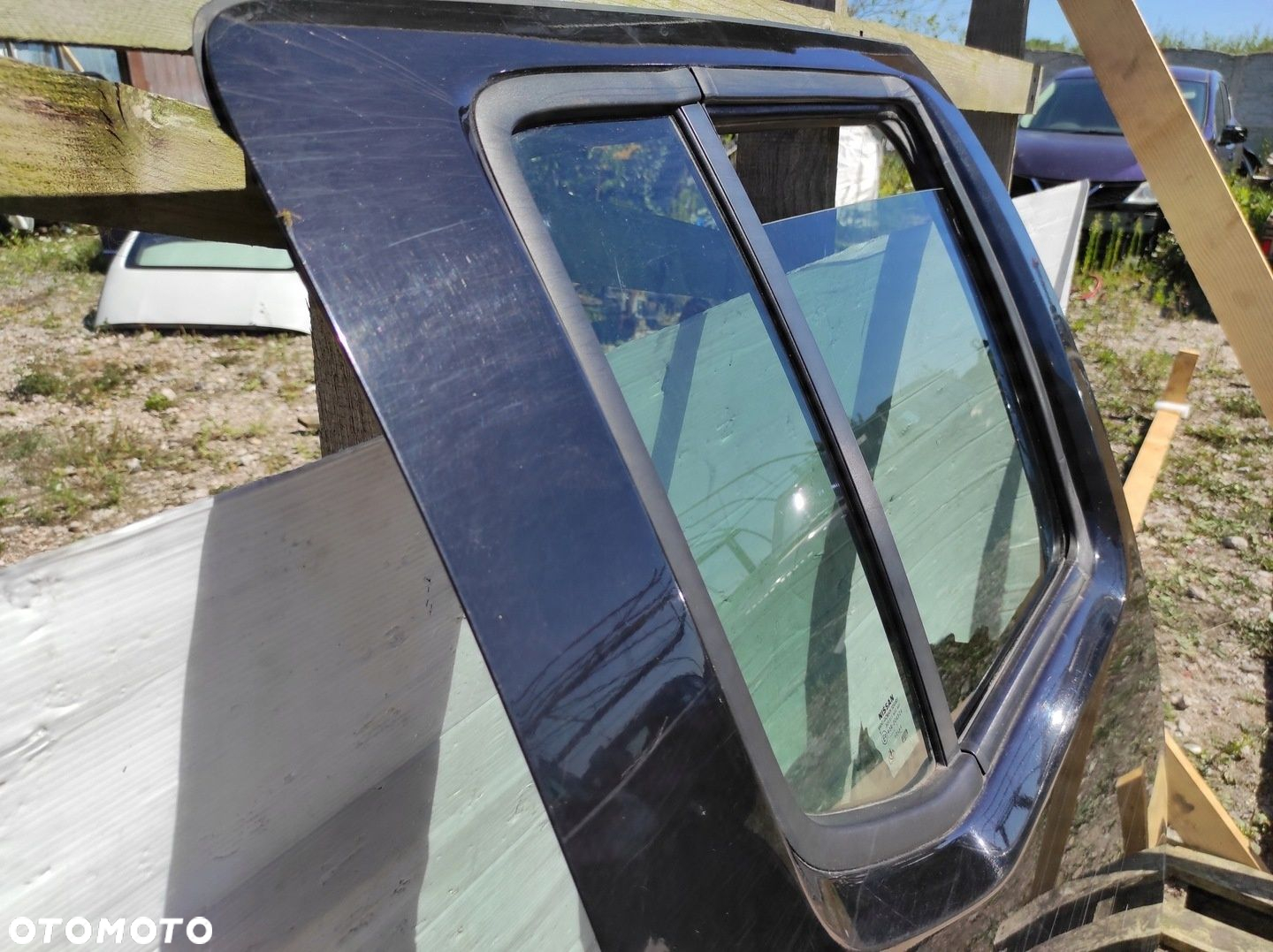 NISSAN NAVARA D40 III 05-10 DRZWI PRAWE TYŁ TYLNE KOMPLETNE - 3