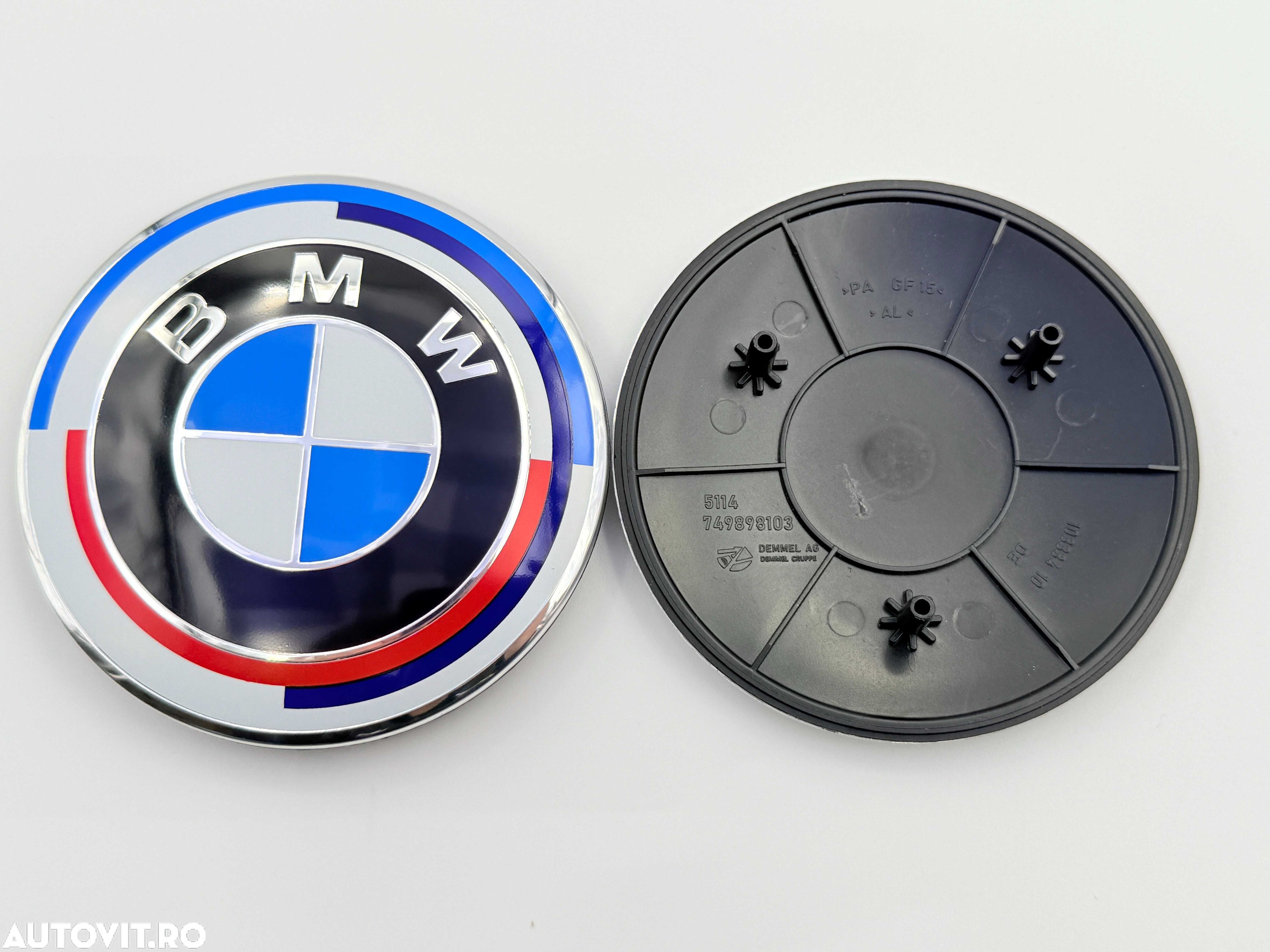 Emblema Compatibila BMW Seria 7 Aniversary nou facelift - 1
