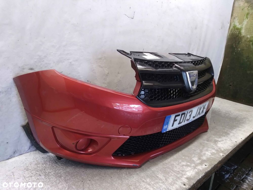 ^ ZDERZAK PRZÓD PRZEDNI DACIA SANDERO 2 II TEB76 BORDO BORDOWY - 4