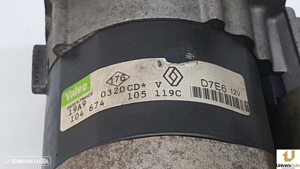 MOTOR DE ARRANQUE RENAULT MEGANE I FASE 2 BERLINA (BA0) 1.6 16 V RT (BA04) - 5