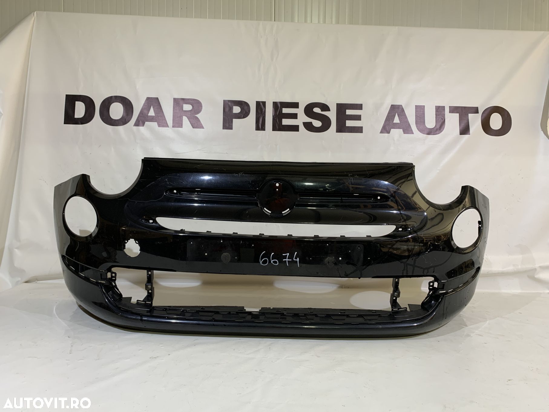Bara fata Fiat 500, facelift, 2015, 2016, 2017, 2018, 2019, 2020, cod origine OE 735619491. - 1