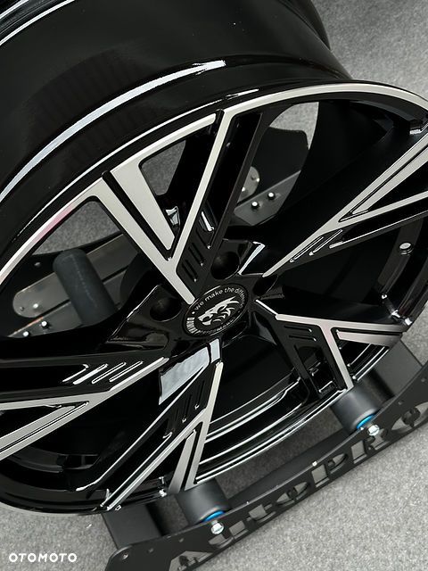 NOWE Felgi do BMW 19" 5x112 Czarny Połysk polerowany front - 5