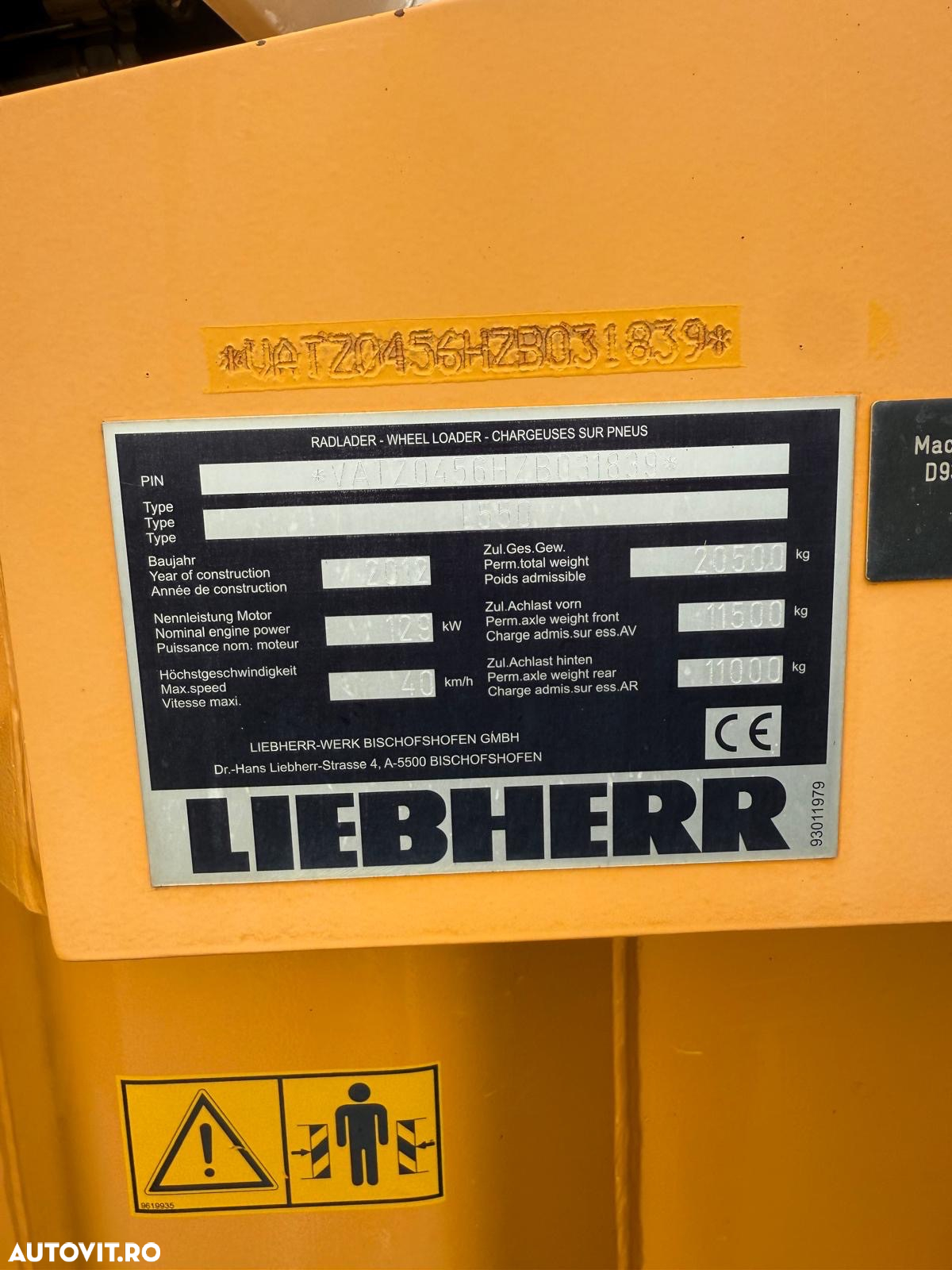 Liebherr 550 - 13