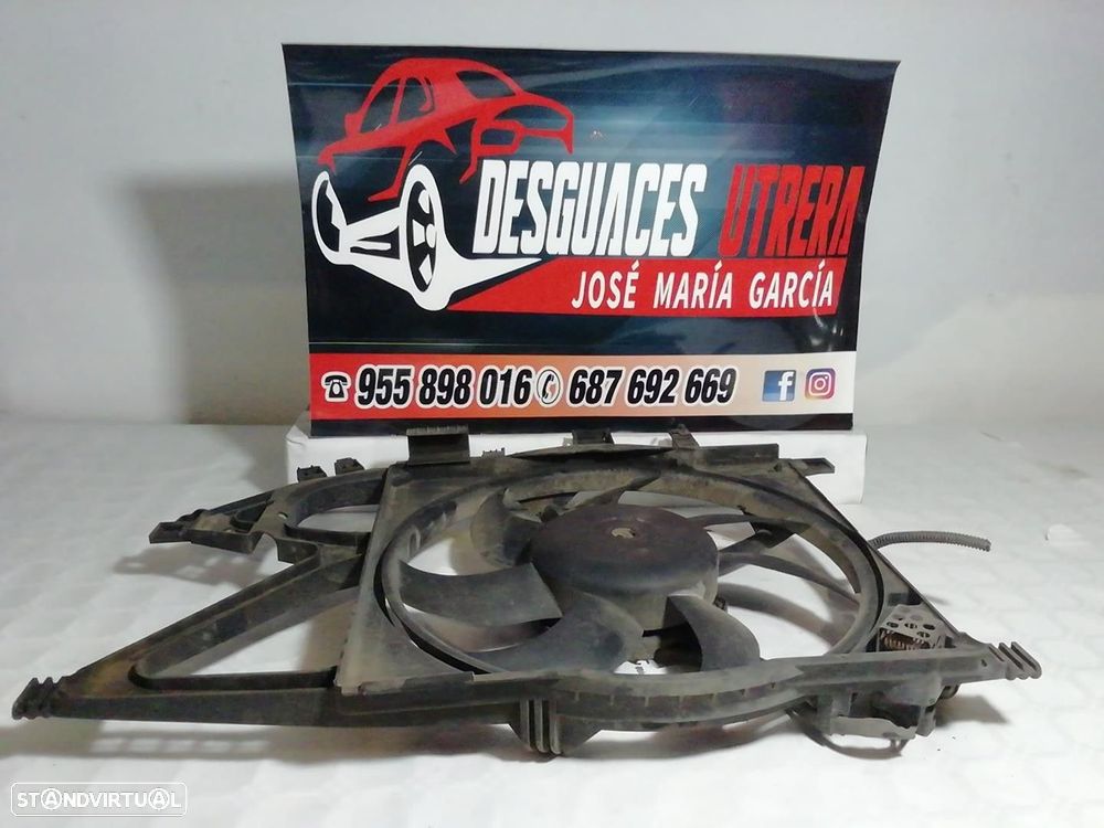ELECTROVENTILADOR RADIADOR AR CONDICIONADO OPEL CORSA C 2004 -13106033 - 3