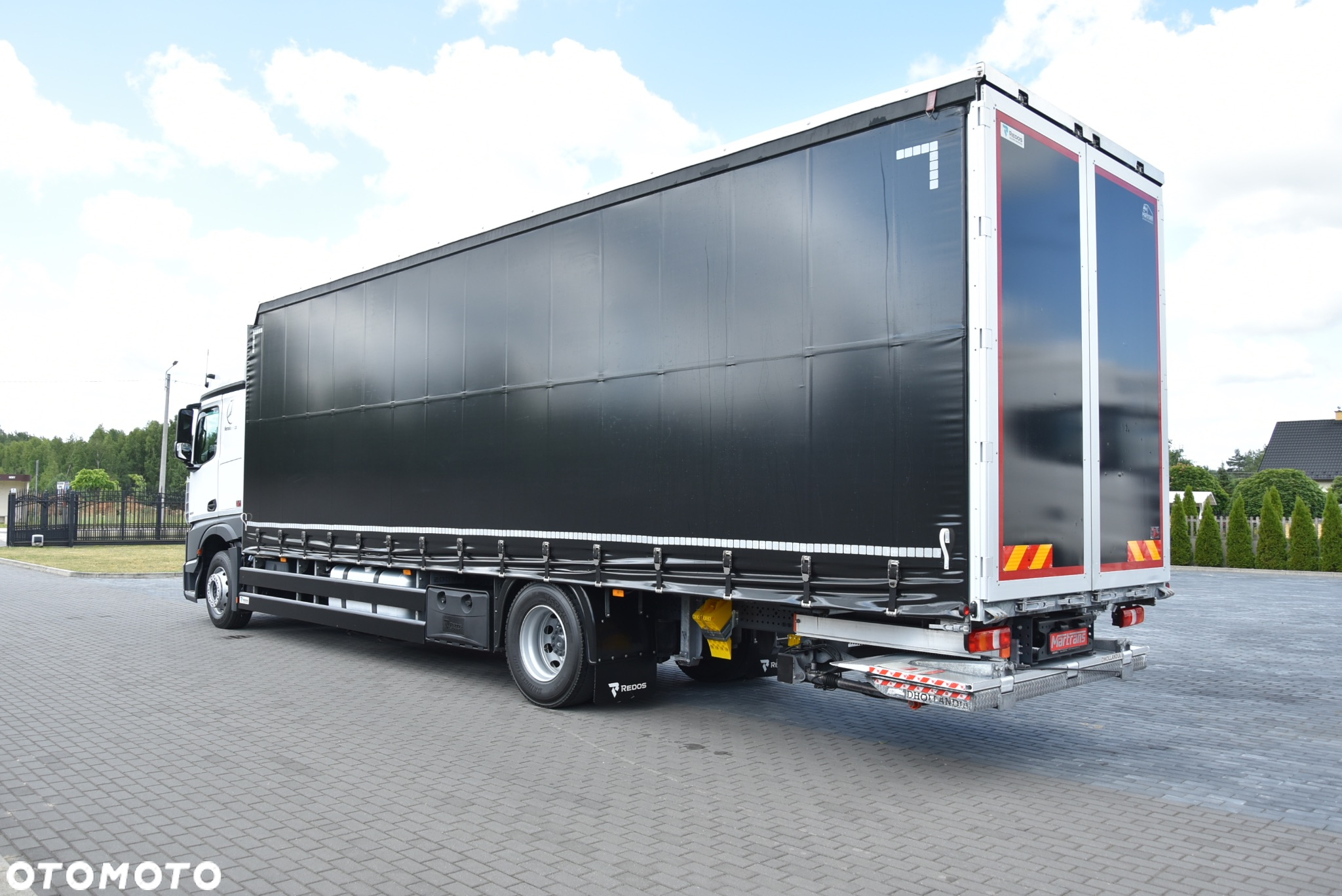 Mercedes-Benz ACTROS 18.330 / FIRANA 9,5 M / WINDA / ZABUDOWA REDOS / 24 PALETY / AUTOMAT / SALON POLSKA /SERWIS ASO MERCEDES / STAN IDEALNY !!!!! - 8