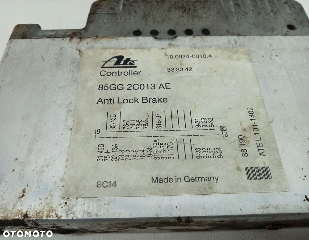 STEROWNIK MODUŁ ABS FORD SCORPIO MK1 85GG2C013AE - 3